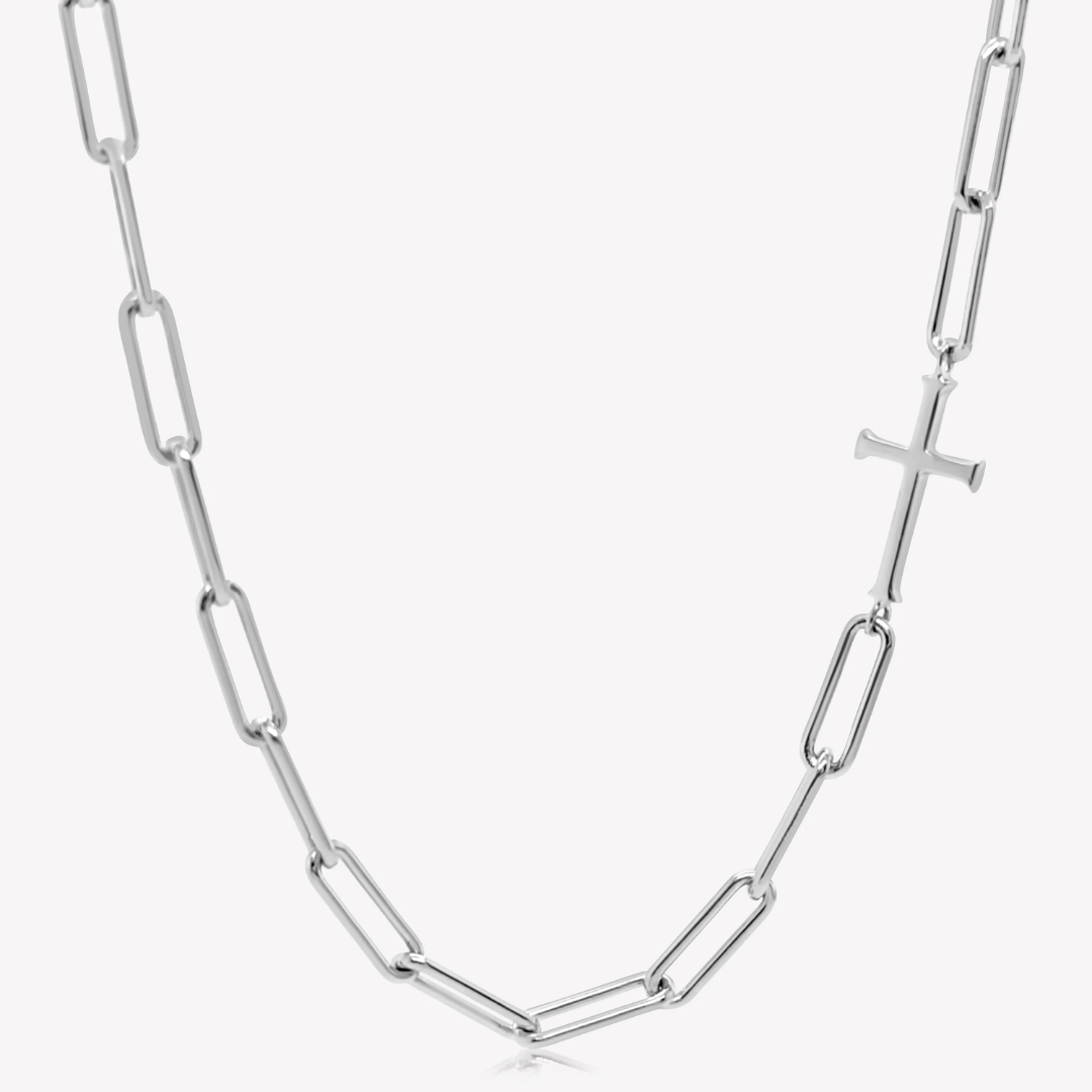 Rizen Chain Breaker Cross Necklace - Rizen Jewelry