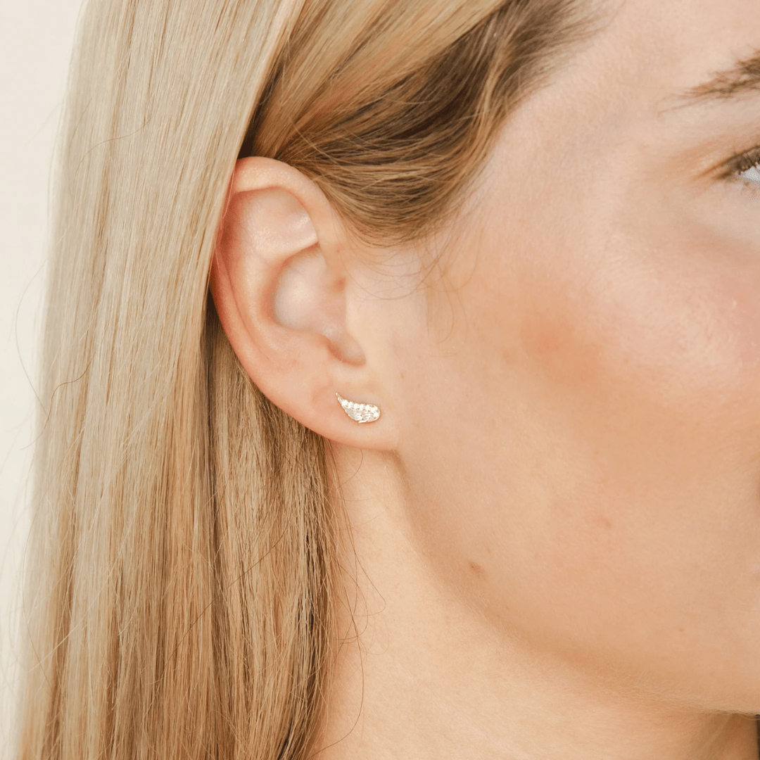 Rizen Divine Wings Sparkle Earrings - Rizen Jewelry