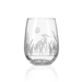 Rolf Stemless Wine Glass - Heron - Rolf Glass