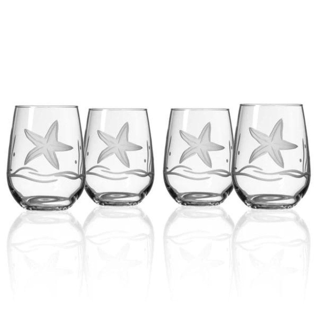 Rolf Stemless Wine - Starfish - Rolf Glass