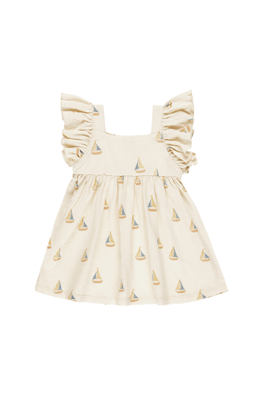 Rylee + Cru Mariposa Dress - Sailboats - Rylee + Cru