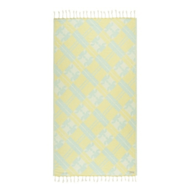Sand Cloud Regular Sand Resistant Towel - Turtle Plaid - Sand Cloud