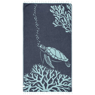 Sand Cloud Sand Resistant Towel - Bubbles Turtle - Sand Cloud