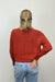 Six Fifty Alexa Boat Neck Sweater - Brick - Six Fifty