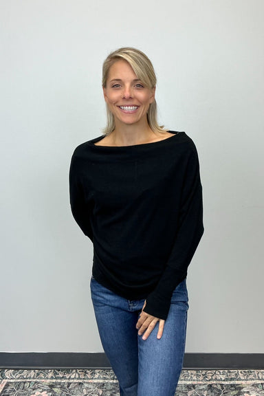 Six Fifty Anywhere Top - Black - Six Fifty