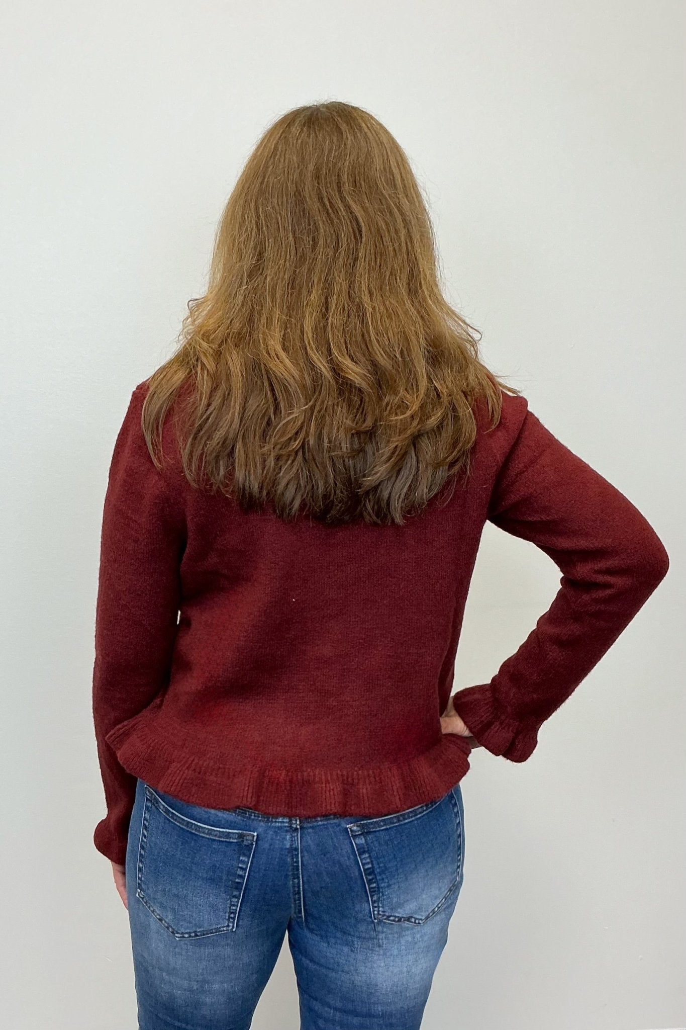 Six Fifty Chelsea Ruffle Trim Cardigan - Six Fifty