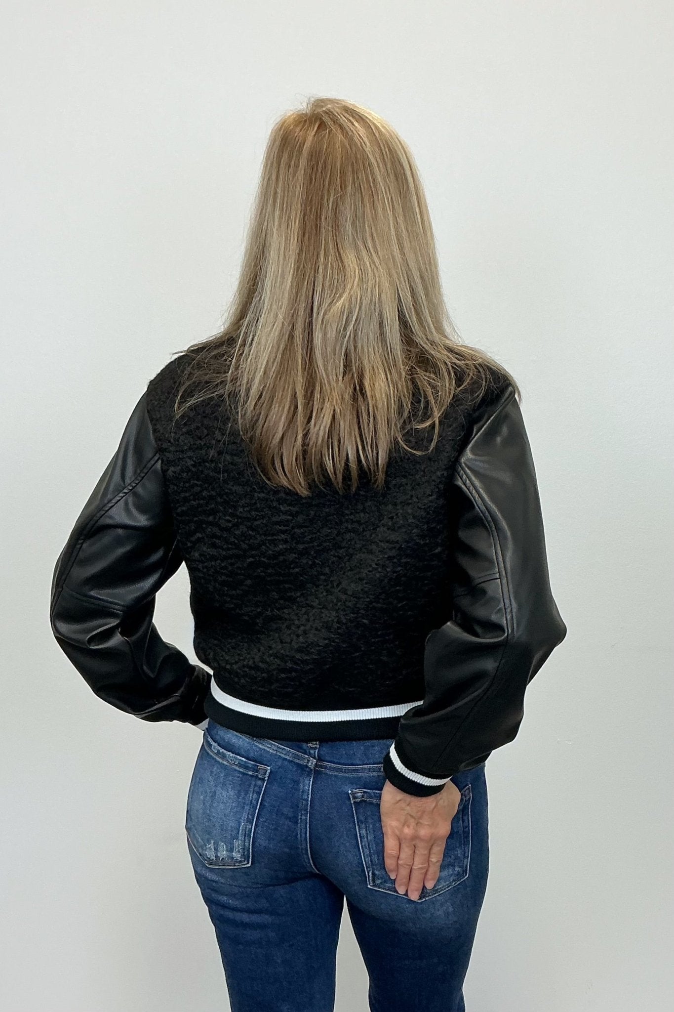 Six Fifty York Shearling Bomber Jacket - Six Fifty