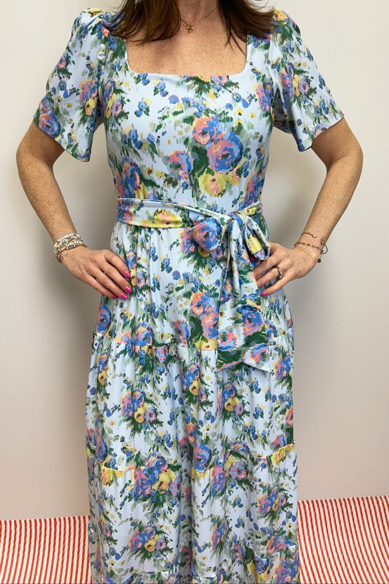 Smith and Quinn Lane 2.0 Dress - Coastal Ikat - Smith & Quinn