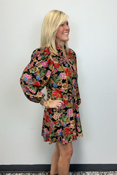 Smith & Quinn Hazel Dress - Midnight Petals - Smith & QuinnSR177449