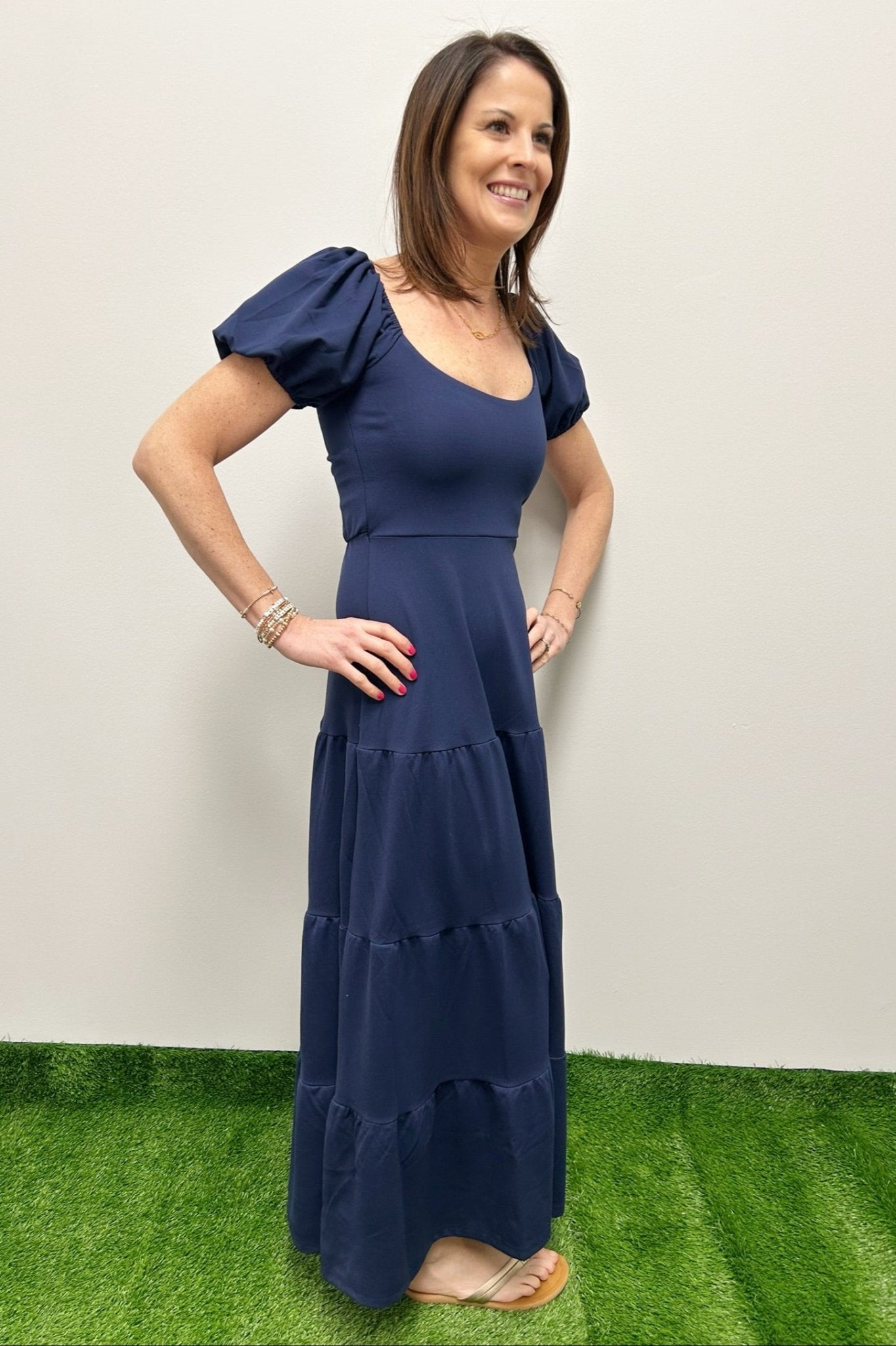 Smith & Quinn Heidi Ponte Dress - Navy - Smith & Quinn