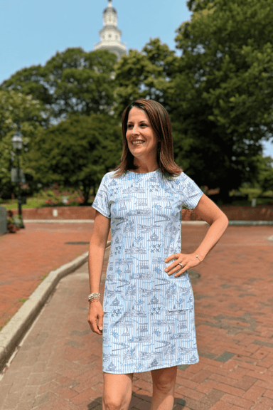 Smith & Quinn Sierra Dress - Blue Annapolitan - Smith & Quinn