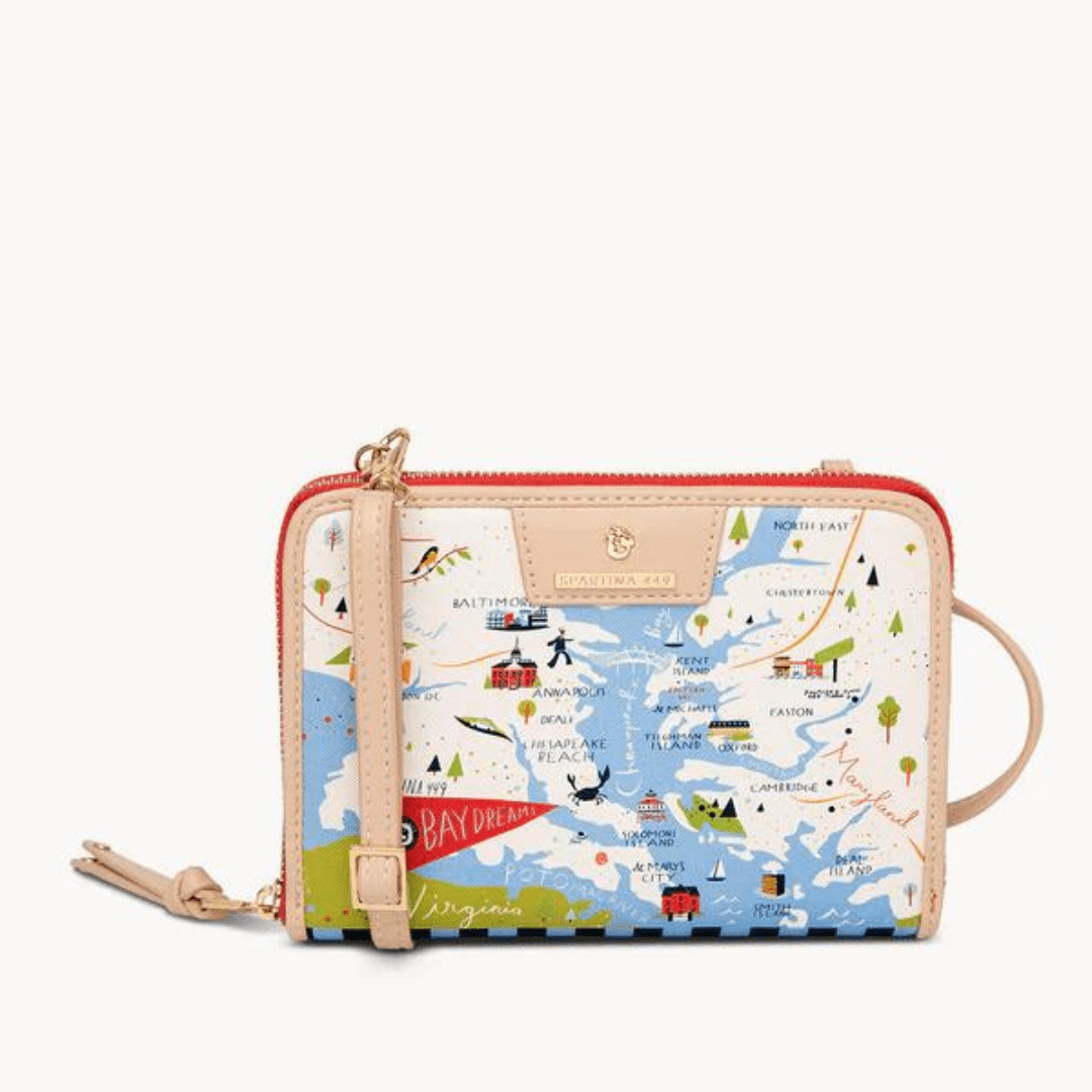 Spartina All In One Phone Crossbody - Bay Dreams - Spartina