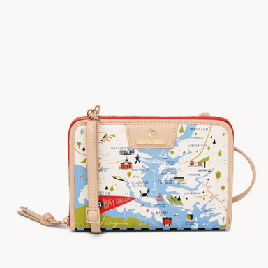 Spartina All In One Phone Crossbody - Bay Dreams - Spartina