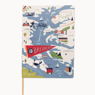 Spartina Bay Dreams Ruled Notebook - Spartina