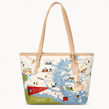 Spartina Bay Dreams Small Tote (w/Zipper) - Spartina