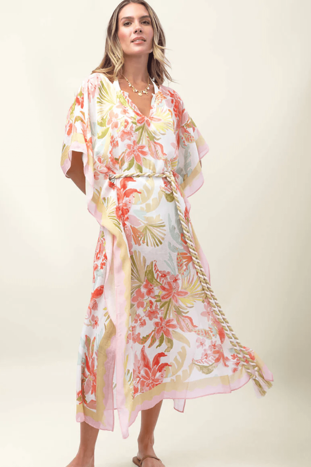 Spartina Beach Kaftan Castillo Tropical - Spartina
