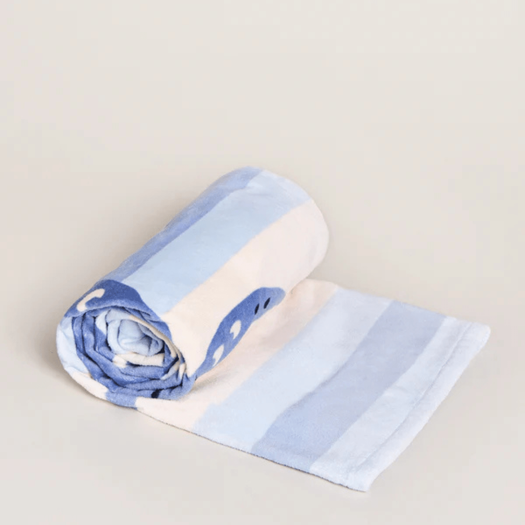 Spartina Beach Towel - Blue Crab - Spartina