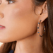 Spartina Calm Waters Hoop Earrings - Blue Coral - Spartina