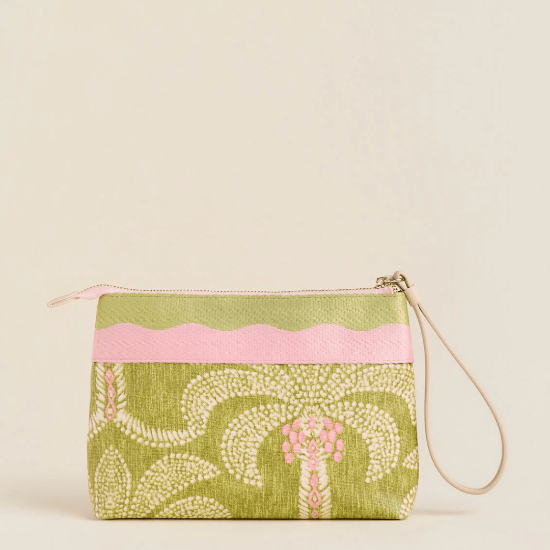 Spartina Carina Wristlet Castillo Green Palms - Spartina