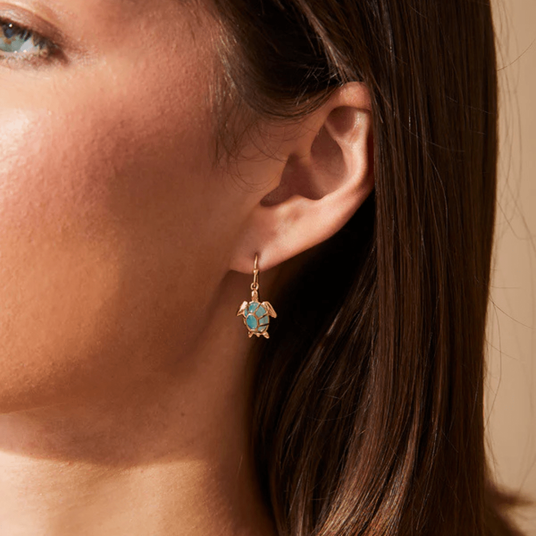 Spartina Hilton Head Sea Turtle Earrings - Spartina