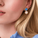 Spartina Karina Pearl Drop Earrings - Blue - Spartina