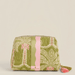 Spartina Large Cosmetic Pouch Castillo Green Palms - Spartina