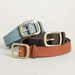 Spartina Leather Belt Saddle Brown - XL - Spartina