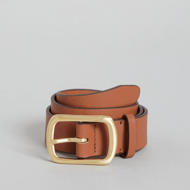 Spartina Leather Belt Saddle Brown - XL - Spartina