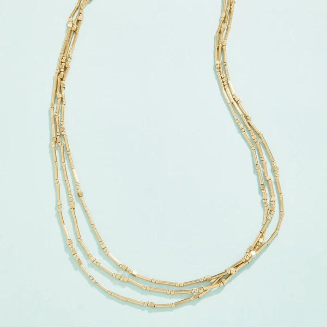 Spartina Mermazing Layered Necklace - Gold - Spartina