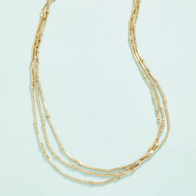 Spartina Mermazing Layered Necklace - Gold - Spartina