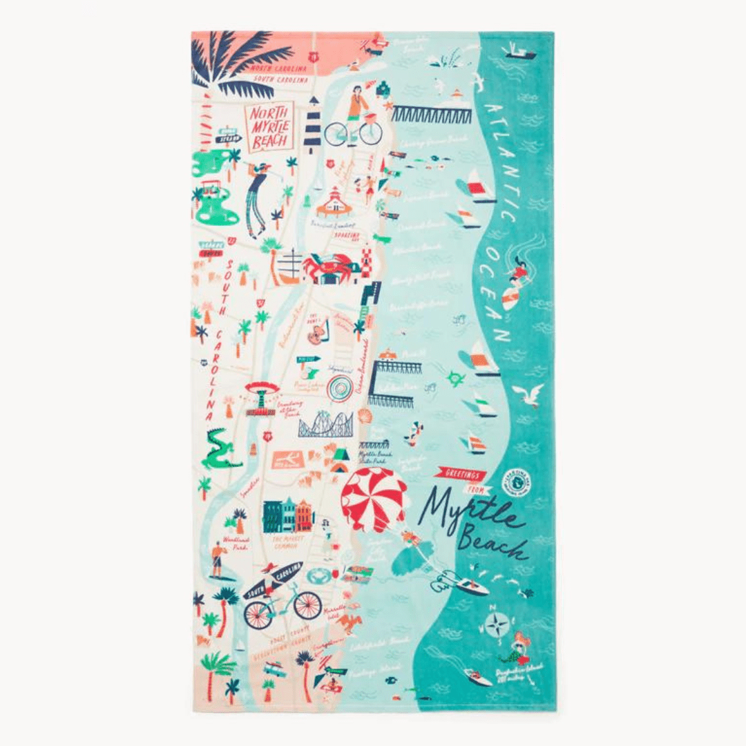 Spartina Myrtle Beach Beach Towel - Spartina
