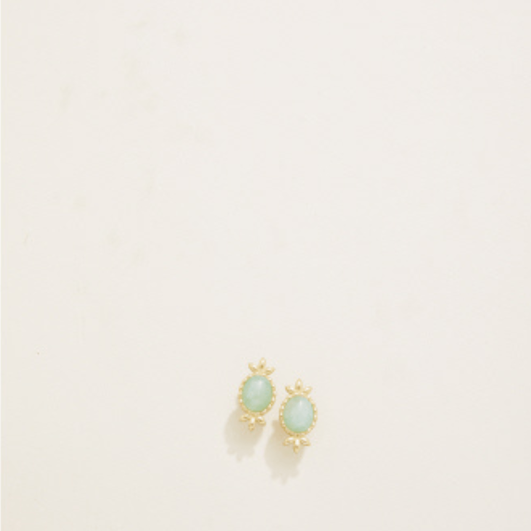 Spartina Nara Oval Stud Earrings - Spartina