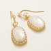 Spartina Nara Petite Earrings - Mother of Pearl - Spartina