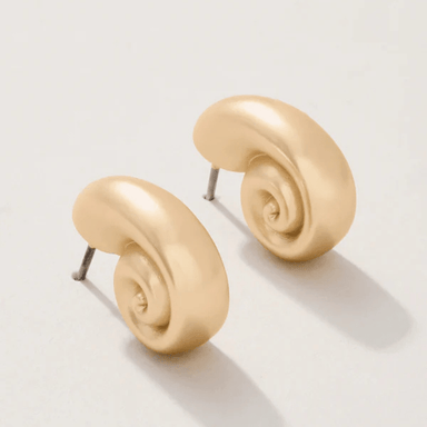 Spartina Nautilus Earrings - Gold - Spartina