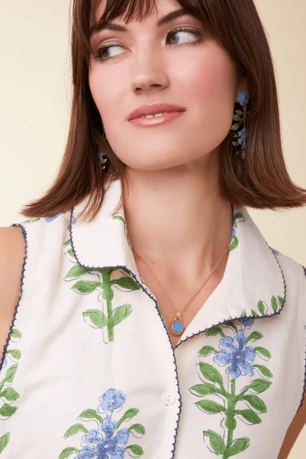 Spartina Renee Midi Dress - Ogeechee Delphinium - Spartina