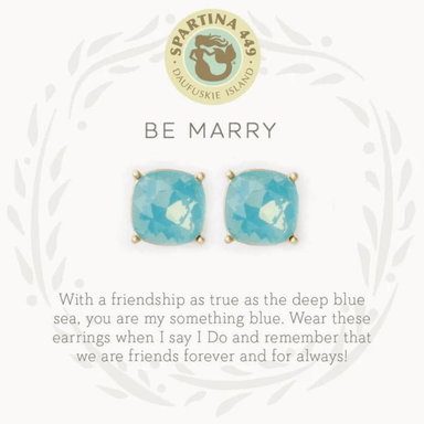 Spartina Sea La Vie Be Marry Stud Earrings - Spartina