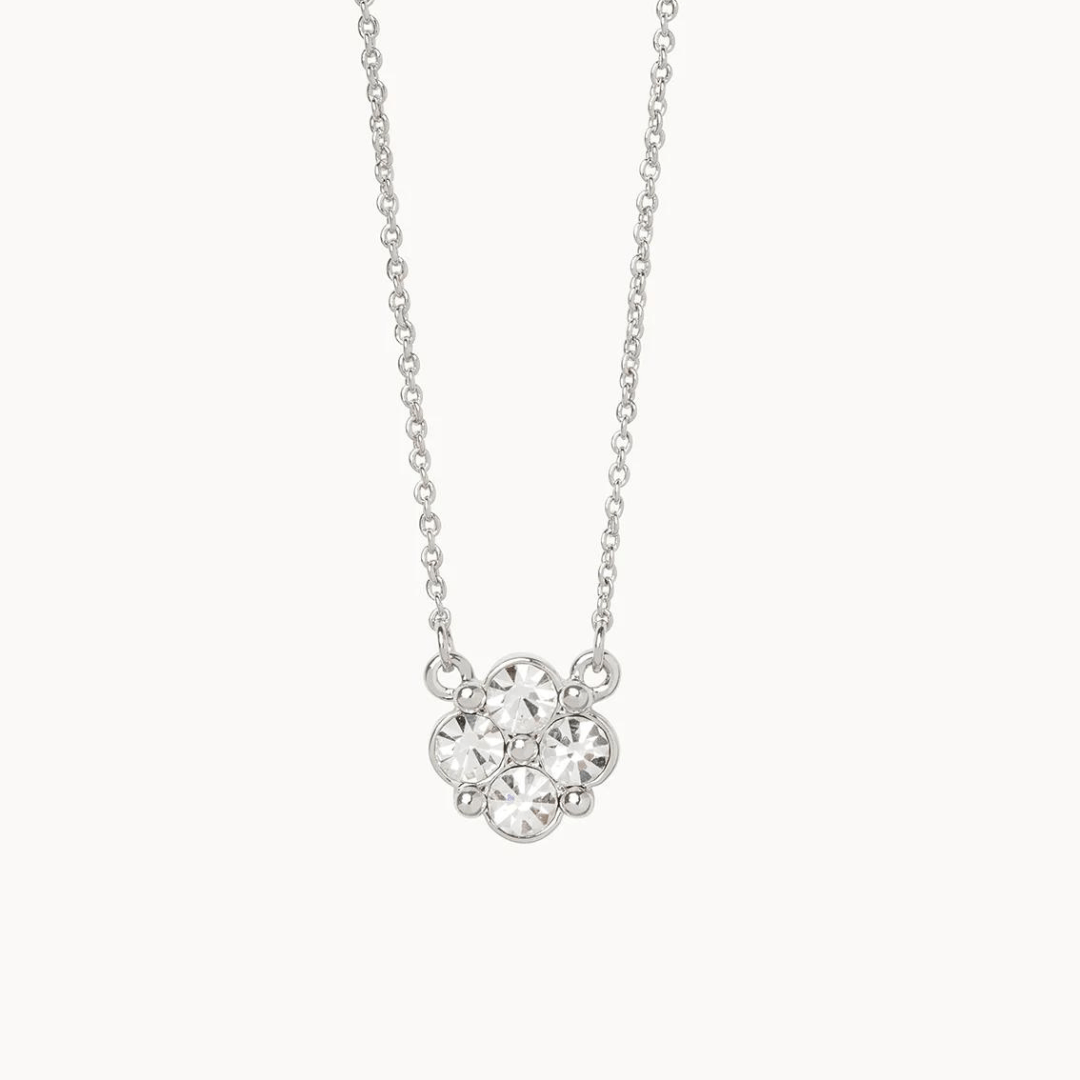 Spartina Sea La Vie Blessed Crystal Clover Necklace - Spartina
