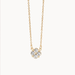 Spartina Sea La Vie Blessed Crystal Clover Necklace - Spartina