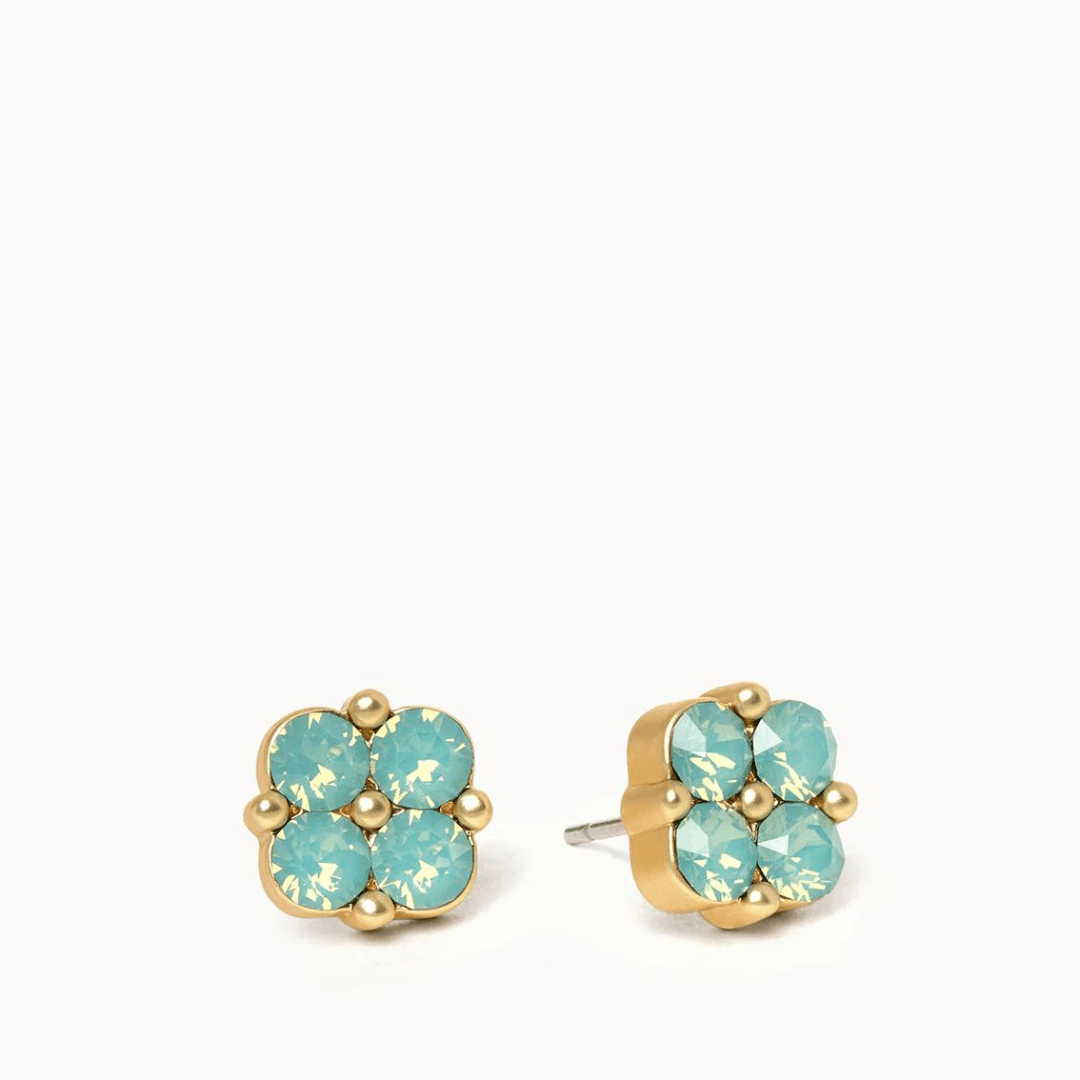 Spartina Sea La Vie Blessed Stud Earrings Seafoam - Spartina