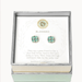 Spartina Sea La Vie Blessed Stud Earrings Seafoam - Spartina