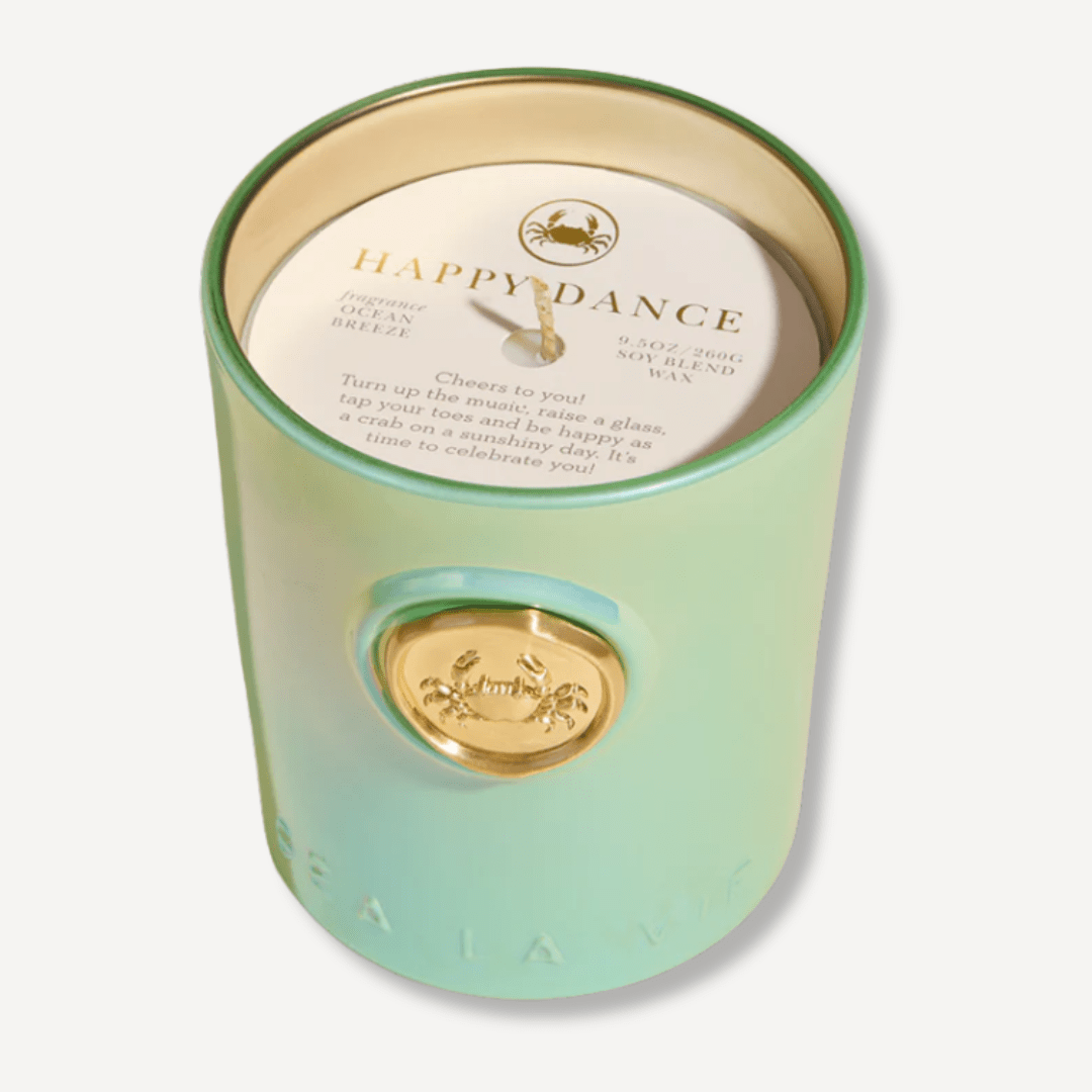 Spartina Sea La Vie Candle - Happy Dance/Crab - Spartina