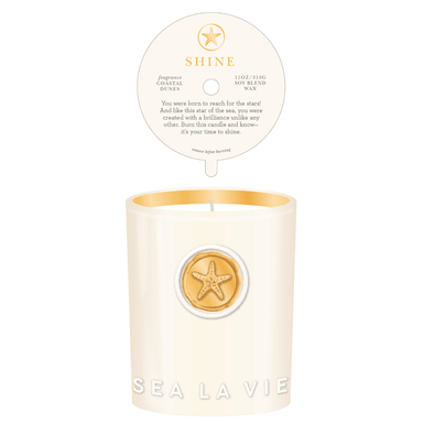 Spartina Sea La Vie Candle - Shine/Starfish - Spartina