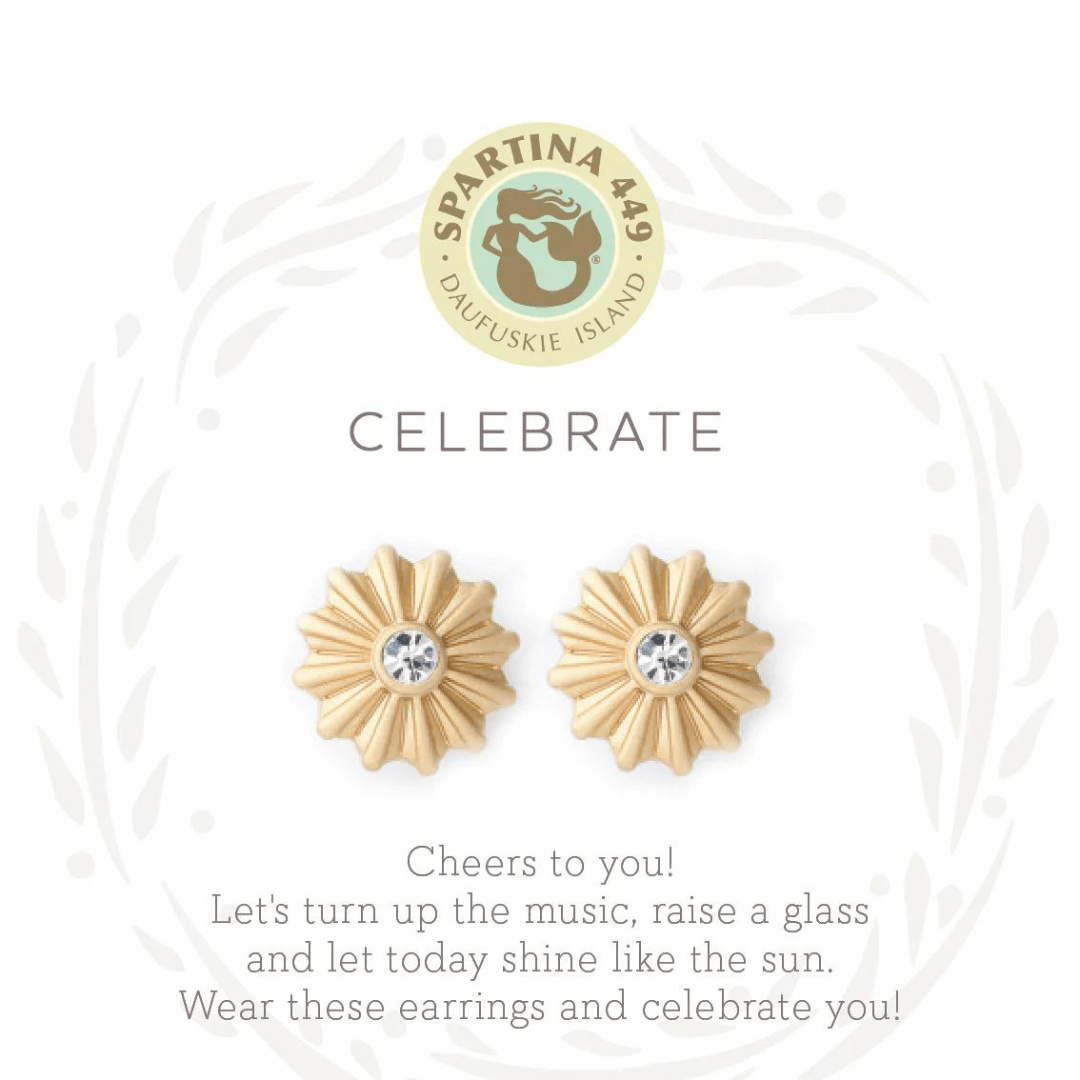 Spartina Sea La Vie Celebrate Stud Earrings - Spartina