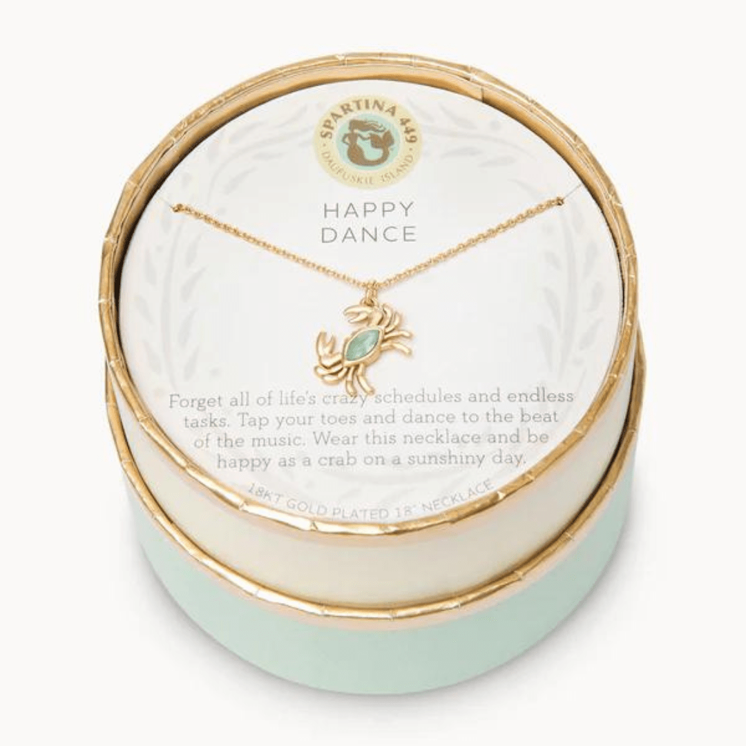 Spartina Sea La Vie Crab Necklace - Spartina