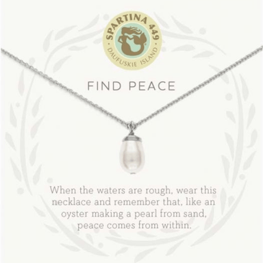 Spartina Sea La Vie Find Peace Necklace - Spartina