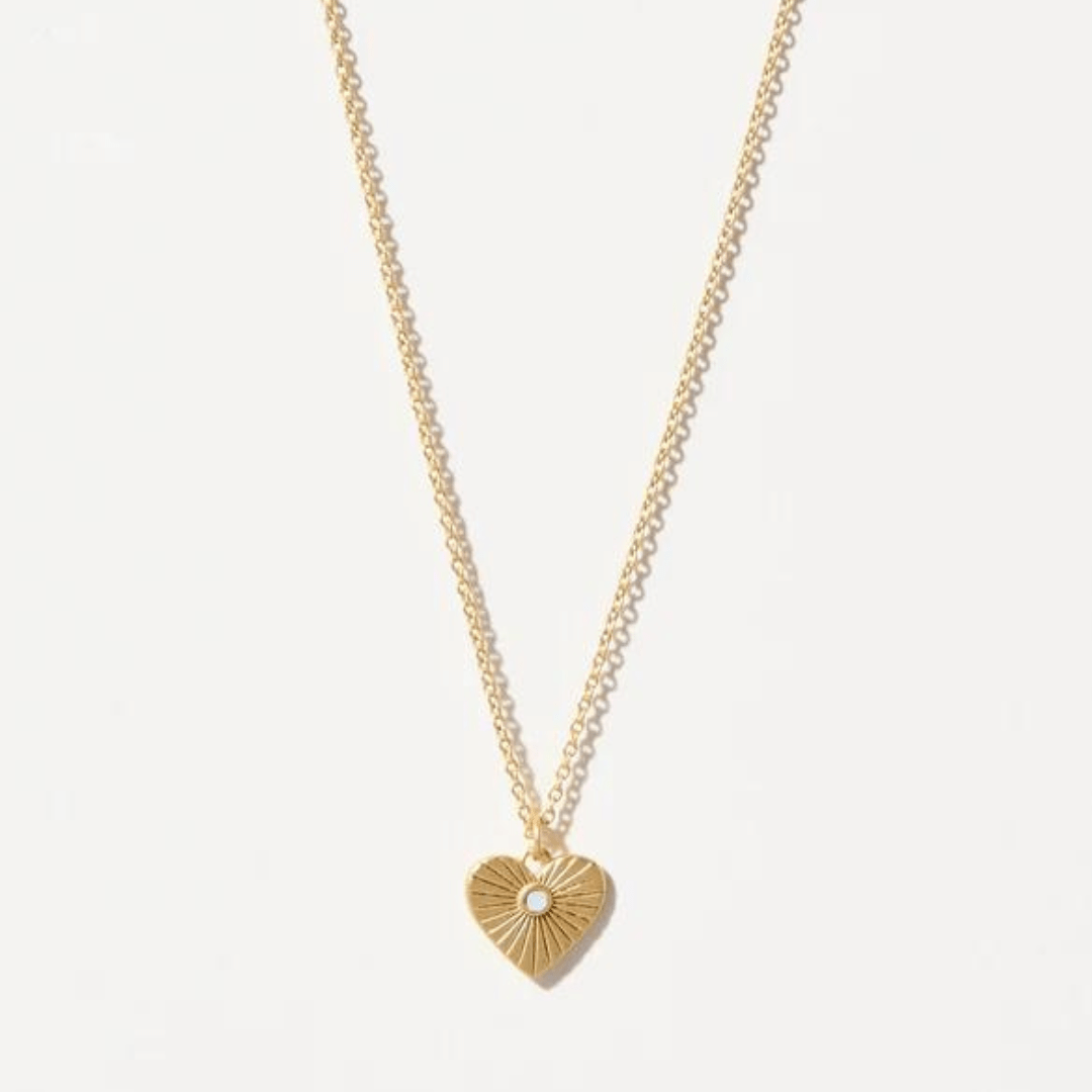 Spartina Sea La Vie Heart of Gold Necklace - Spartina