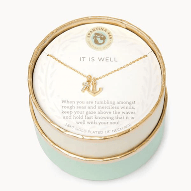 Spartina Sea La Vie It is Well Necklace - Spartina