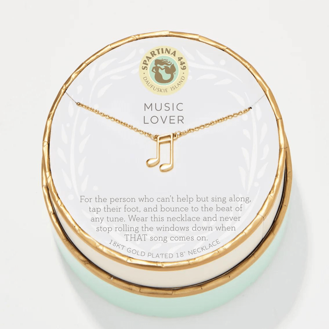Spartina Sea La Vie Music Lover Necklace - Spartina