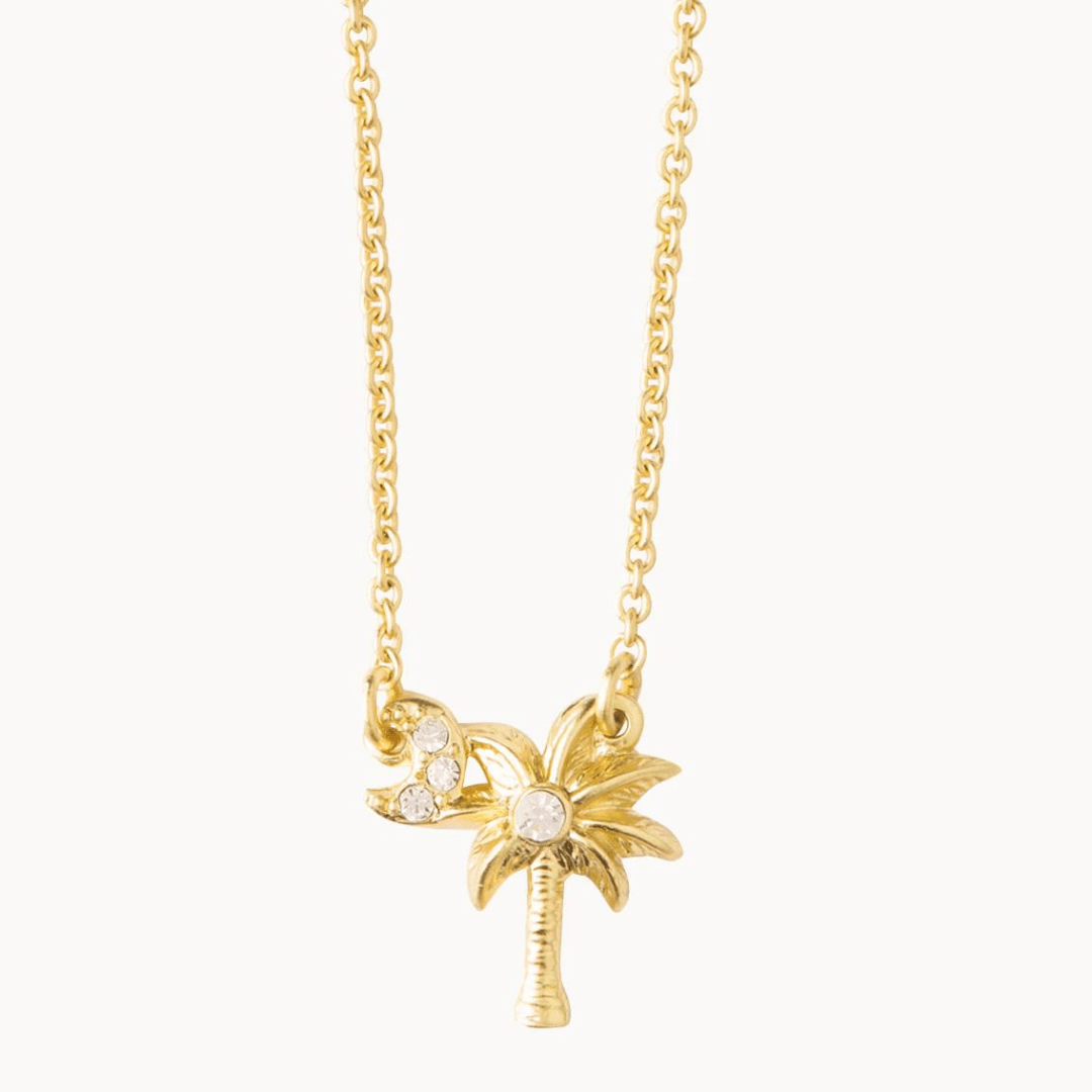 Spartina Sea La Vie Palmetto Tree Necklace - Spartina