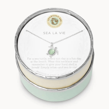 Spartina Sea La Vie Sea Turtle Necklace - Spartina